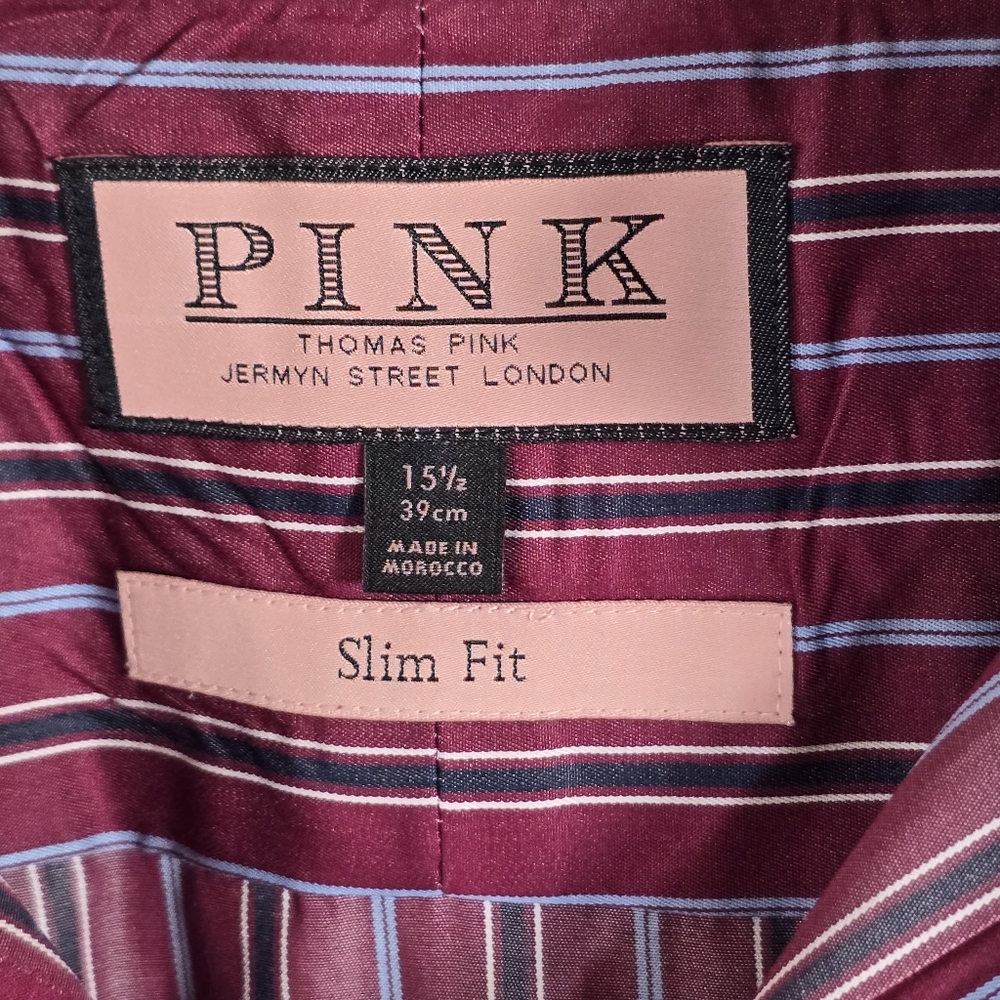 ✨️ Thomas Pink Formal | French Cuff | Formal Dress Shirt ✨️ - Picture 4 of 6